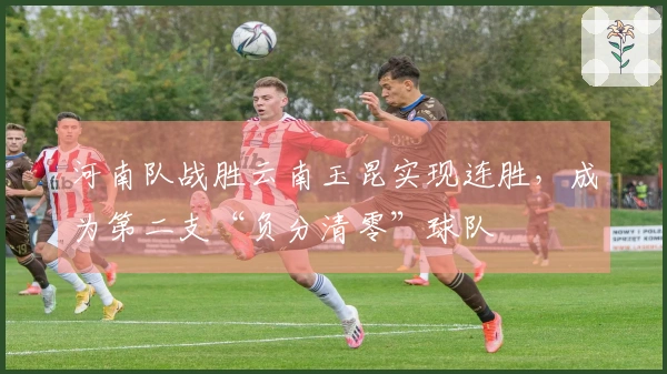 河南队战胜云南玉昆实现连胜，成为第二支“负分清零”球队